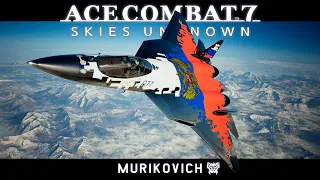 Ace Combat 7 | Su-57 Top Gun |  russian skin mod