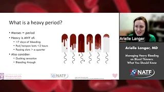 Heavy Menstrual Bleeding While on Blood Thinners