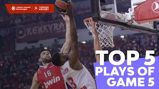 Top 5 Plays | Playoffs Game 5 | Turkish Airlines EuroLeague