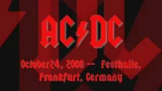 AC/DC - Bad Boy Boogie [Part 1] - Live [Frankfurt 2000]