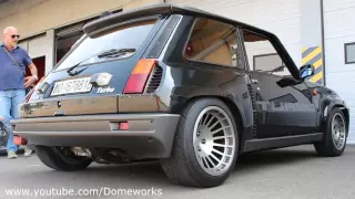 INSANE Renault R5 Maxi Turbo 400Hp Spitting Flames and Bang from Exhaust