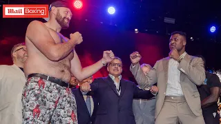 LIVE: Tyson Fury - Francis Ngannou weigh-in | Fury vs Ngannou