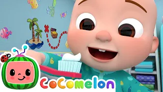 🪥 Yes Yes Brush Your Teeth KARAOKE! 🪥 | COCOMELON! | Sing Along With Me! | Moonbug Kids Songs