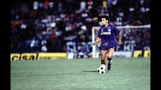 Roberto Baggio vs Roma 1989 Serie A (All Touches & Actions)