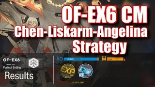 Arknights - OF-EX6 Challenge Mode, Liskarm Chen Angelina Strategy