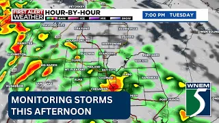 First Alert: Tuesday afternoon, May 7