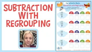 Subtraction with Regrouping | Math for 3rd Grade | Kids Academy