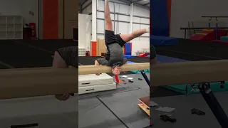 Trying INSANE Balance Beam Mounts - Part 1