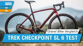 Trek Checkpoint SL 6 eTap Test: Wie schlägt sich das Trek im Vergleich mit 3 anderen Bikes?