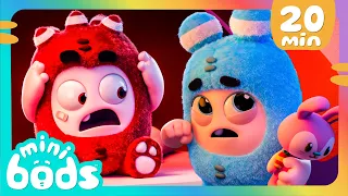 Bump in the Night | Bunyi Seram Di Malam Hari | Oddbods | Cute Cartoons for Kids @Oddbods Malay