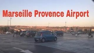 Marseille Provence Airport 4K- Driving- French region