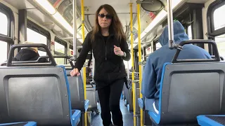 Another Bus Driver Can't Handle a YouTuber Filming Her Bus