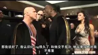 Tna kurt angle and booker T backstage