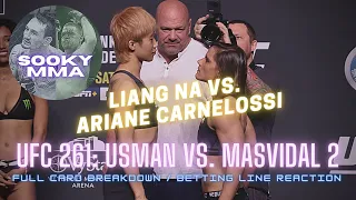 UFC 261: Liang Na vs. Ariane Carnelossi Full Preview / 🔑 to Victory / Betting Line Reveal + Analysis