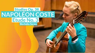 Napoléon Coste Studies Op. 38. Etude No. 3