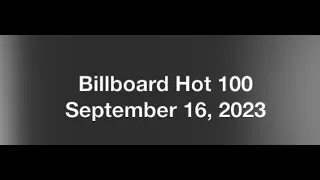 Billboard Hot 100- September 16, 2023