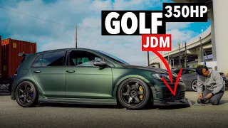 CE JAPONAIS S EST FAIT UNE GOLF JDM ET ELLE ARRACHE !!