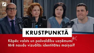 Kāpēc valsts un pašvaldību uzņēmumi tērē naudu vizuālās identitātes maiņai? | Krustpunktā