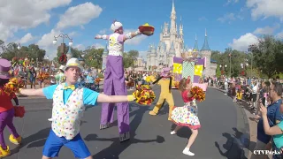 4K 60fps Move It! Shake It! MousekeDance It! Street Party Magic Kingdom