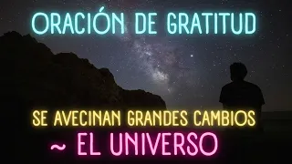 Afirmaciones de gratitud al Universo 🙏