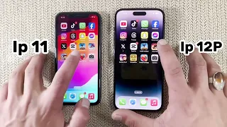 iPhone 11 vs iPhone 14 Pro Max Speed Test | Unveiling the True Power of Apple's Flagships!
