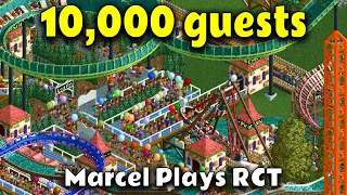 I beat Evergreen Gardens with 10,000 Guests | Marcel Plays RCT #5