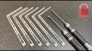 New Multipick ELITE Dimple Tension Tools - Designed by Me!