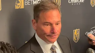 Bruce Cassidy Reflects on EMOTIONAL Return to Boston | Bruins vs Golden Knights