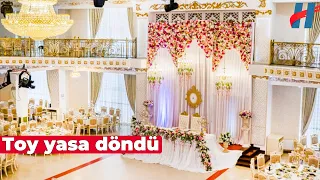 Sumqayıtda şadlıq sarayında dəhşət - Toy yasa döndü