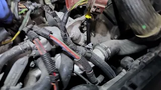 VW Touareg TDI v10 diesel alternator removal and replacement DIY episode 1 of 10