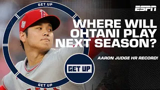 $600M for Shohei Ohtani 💰 Will Aaron Judge break his own HR record? ⚾️ | Get Up