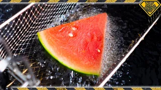 Is It a BAD IDEA to DEEP FRY Watermelon?