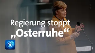 Nach Bund-Länder-Beratungen: "Osterruhe" wird zurückgenommen