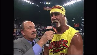 Ric Flair and Hulk Hogan on WCW Monday Nitro October 4th 1999 (10/4/99)