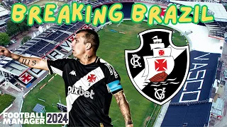 GETTING TO KNOW VASCO | Season 1 Episode 2 - Breaking Brazil FM24 | Football Manager 24