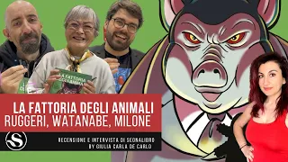 LA FATTORIA DEGLI ANIMALI di George Orwell nella prima graphic novel a colori.