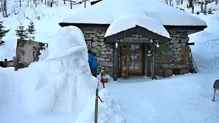 Hiking trip from Stara Lesna to Rainerova chata cottage to Obrovský vodopád, High Tatras cinematic