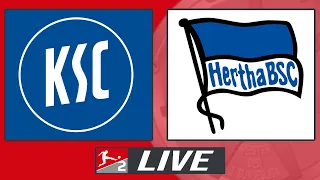 Karlsruher SC - Hertha BSC | 30. Spieltag 2. Bundesliga LIVERADIO