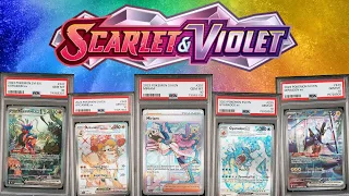 Top 10 EXPENSIVE Graded Scarlet & Violet Cards!