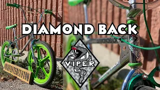 80's DIAMONDBACK VIPER OLD SCHOOL BMX BUILD @ HARVESTER BIKES