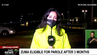 Update from outside Estcourt Correctional Centre where former President Jacob Zuma is imprisoned