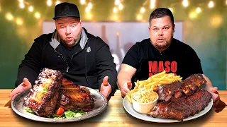 Tak tohle bylo ŽRASO MASO! Nejlepší maso co jsme v restauraci jedli!