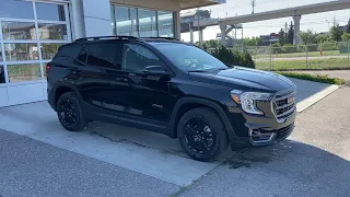 Black 2024 GMC Terrain AT4 Review Calgary Alberta - Wolfe Calgary