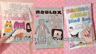 ✨paper diy✨ Blind Bag Tiktok compilation | ASMR | applefrog