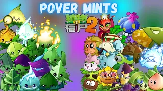 what if pvz2 chinese version has their power mints family?