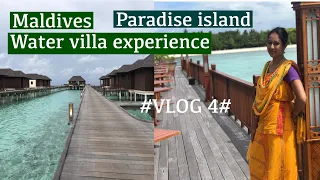 Maldives part 3#water villa experience #paradise Island#vlog 4#