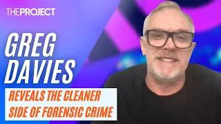 Greg Davies - Reveals The Cleaner Side Of Forensic Crime