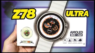 Smartwatch Z78 ULTRA com ILHA DINÂMICA, BÚSSOLA e JOGOS - REVIEW DETALHADO