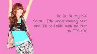 Bella Thorne - TTYLXOX Lyrics Video