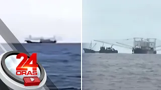 Pagtaboy ng PHL Navy at PCG sa mga Tsino, ikinatuwa ng nakakakitang mangingisda | 24 Oras